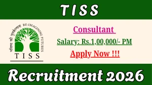 TISS Consultant Recruitment 2026 – Apply Online for 01 Posts