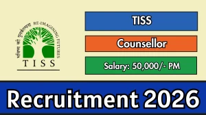 TISS Counsellor Recruitment 2026 – Apply Online