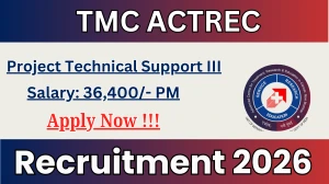 TMC ACTREC Genetic Counsellor Recruitment 2026 – Walk in TMC ACTREC Genetic Counsellor Recruitment 2026 – Walk in