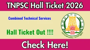 TNPSC CTS Hall Ticket 2026 - Download Here