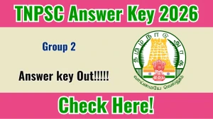 TNPSC Group 2 Answer Key 2026 OUT - Download OMR Sheet PDF, Response Sheet & Objection Link TNPSC Group 2 Answer Key 2026 OUT - Download OMR Sheet PDF, Response Sheet & Objection Link