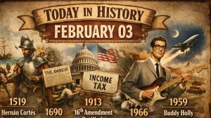 Today In History, February 03: What Happened On This Day?