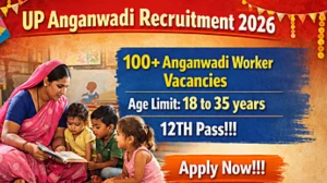 UP Anganwadi Worker Recruitment 2026 - Apply Online for 101 Posts UP Anganwadi Worker Recruitment 2026 - Apply Online for 101 Posts