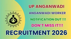 UP Anganwadi Worker Recruitment 2026 - Apply Online for 15 Posts