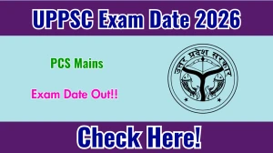 UPPSC PCS Mains Exam Date 2026 Announced – Check Complete Schedule & Exam Details at uppsc.up.nic.in UPPSC PCS Mains Exam Date 2026 Announced – Check Complete Schedule & Exam Details at uppsc.up.nic.in