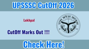 UPSSSC Lekhpal Cut Off Marks 2026 OUT: Download PDF, Category Wise Marks and More