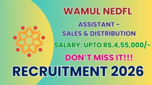 WAMUL NEDFL Assistant Recruitment 2026 - Apply Online