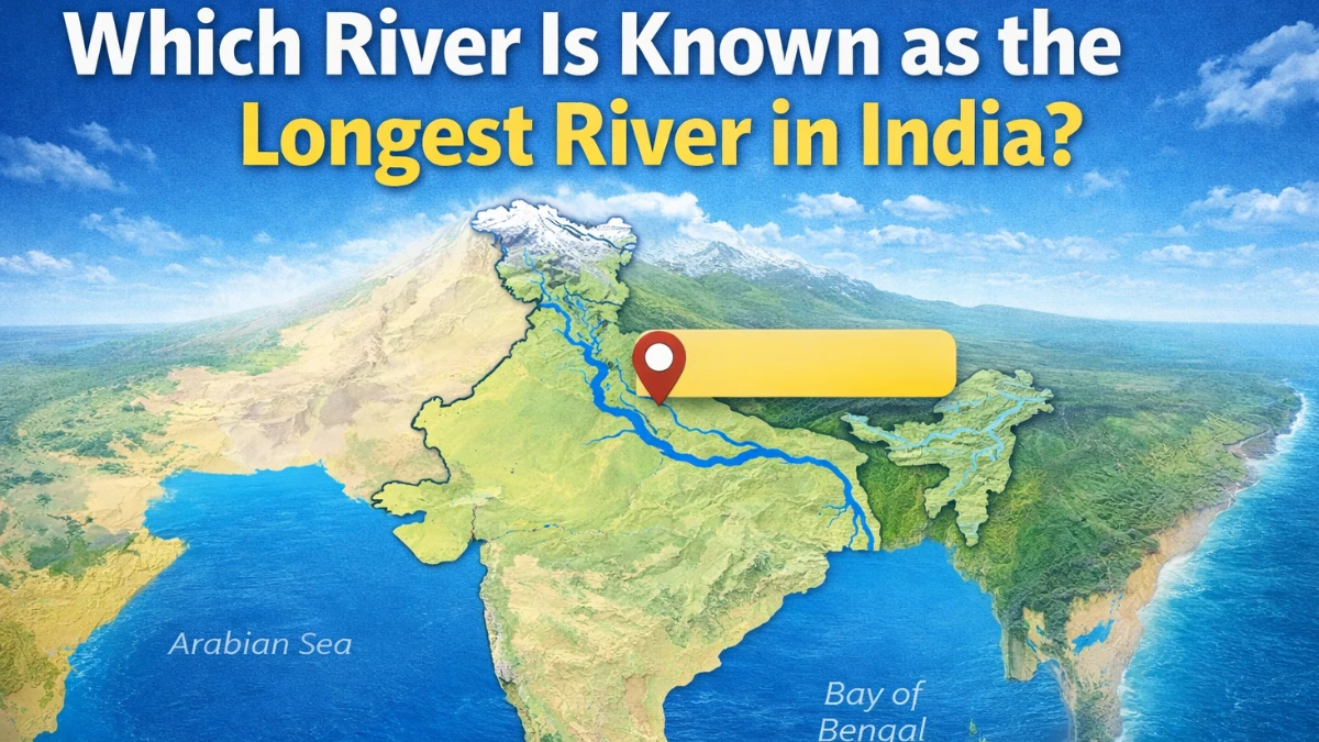 Which River Is Known as the Longest River in India?