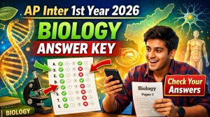 AP Inter 1st Year Biology Answer Key 2026 (Unofficial): Set Wise Solutions & Expected Marks