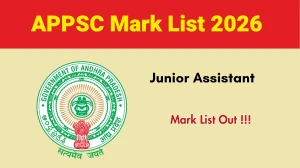 APPSC Junior Assistant Mark List 2026 OUT (Direct Link) - Download Scorecard @ psc.ap.gov.in
