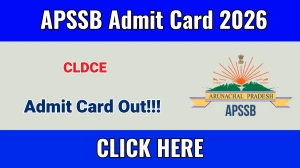 APSSB CLDCE Admit Card 2026 Out - Download Here