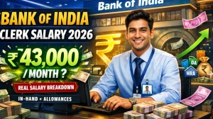 Bank of India Clerk Salary 2026: Basi Pay, In‑Hand Salary, Allowances & Career Growth Bank of India Clerk Salary 2026: Basi Pay, In‑Hand Salary, Allowances & Career Growth