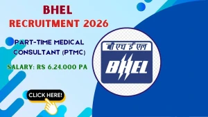 BHEL Part-Time Medical Consultant Recruitment 2026 - Apply Offline