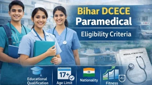Bihar DCECE Paramedical Eligibility Criteria 2026: Get Age Limit, Qualification for PM & PMM