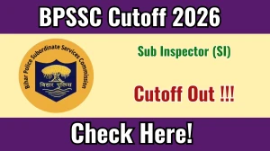Bihar Police SI Cut Off Marks 2026 OUT: Download PDF, Category Wise Marks and More