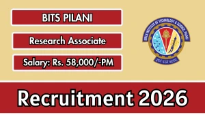 BITS Pilani Research Associate Recruitment 2026 - Apply Online BITS Pilani Research Associate Recruitment 2026 - Apply Online