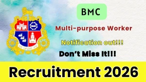 BMC Multi-purpose Worker Recruitment 2026 - Apply Offline