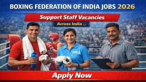 Boxing Federation of India Support Staff Recruitment 2026 - Apply Online