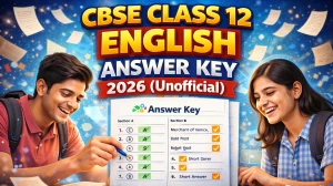 CBSE Class 12 English Answer Key 2026 (Unofficial)