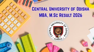 Central University of Odisha Result 2026 Out at cuo.ac.in Direct Link to Download MBA, M.Sc Result