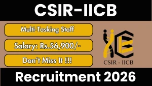 CSIR-IICB Multi-Tasking Staff Recruitment 2026 - Apply Online