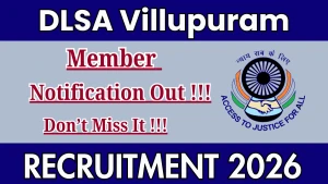 DLSA Villupuram Member Recruitment 2026 - Apply Offline