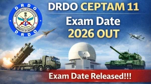 DRDO CEPTAM 11 Exam Date 2026 (Out) - Check STA B and Technician A Schedule & Details DRDO CEPTAM 11 Exam Date 2026 (Out) - Check STA B and Technician A Schedule & Details