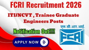 Fluid Control Research Institute (FCRI) Walk-In Interview 2026 – Trainee Graduate Engineers & ITI/NCVT Trades