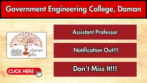 Government Engineering College Daman Recruitment 2026 - Apply Offline for Assistant Professor Posts