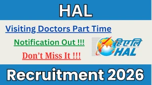 HAL Visiting Doctors Recruitment 2026 - Apply Offline HAL Visiting Doctors Recruitment 2026 - Apply Offline