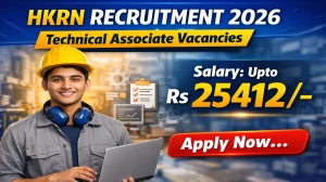 HKRN Technical Associate Recruitment 2026 - Apply Online
