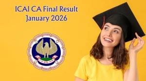 ICAI CA Final Result January 2026 Out at icai.nic.in Check Scorecard, Merit List & Toppers