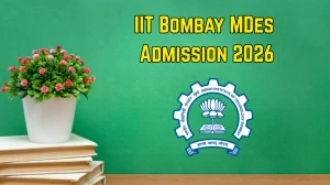 IIT Bombay MDes Admission 2026: Dates, Eligibility, Application Process & Link