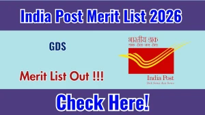 India Post GDS 1st Merit List 2026 OUT (Direct Link) - Download Scorecard @ indiapostgdsonline.gov.in