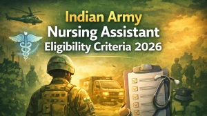 Indian Army Nursing Assistant Eligibility Criteria 2026: Check Age Limit, Qualification, Physical Standards & Physical Fitness Test Details