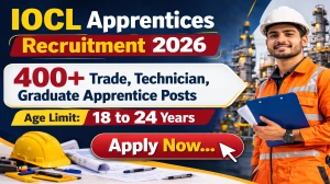 IOCL Apprentices Recruitment 2026 - Apply Online for 405 Trade/Technician/Graduate Apprentice Posts