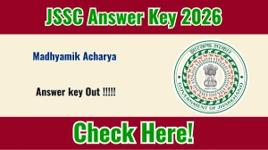 Jharkhand Madhyamik Acharya Answer Key 2026 OUT - Download PDF, Response Sheet & Objection Link