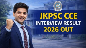 JKPSC CCE Interview Result 2026 OUT (Direct Link) - Download PDF @jkpsc.nic.in