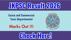 JKPSC Excise and Commercial Taxes Departmental Marks Cards 2025 OUT (Direct Link) - Download Scorecard @ jkpsc.nic.in JKPSC Excise and Commercial Taxes Departmental Marks Cards 2025 OUT (Direct Link) - Download Scorecard @ jkpsc.nic.in