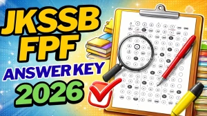 JKSSB FPF Answer Key 2026 OUT - Download PDF, Response Sheet & Objection Link