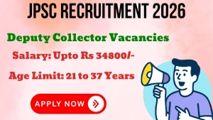 JPSC Deputy Collector Recruitment 2026 - Apply Online for 45 Posts