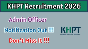 KHPT Admin Officer Recruitment 2026 - Apply Online