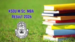 KSOU Result 2026 Out at ksouportal.com Direct Link to Download M.Sc, MBA Result