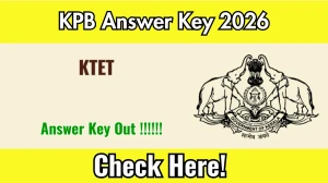 KTET Answer Key 2026 Out- Download Here