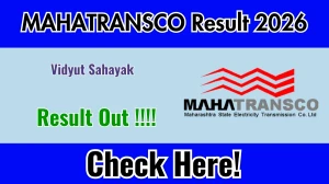 MAHATRANSCO Vidyut Sahayak Result 2026 OUT (Direct Link) - Download Scorecard @ mahatransco.in