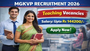 MGKVP Recruitment 2026 - Apply Online for 92 Professor, Assistant Professor and More Posts