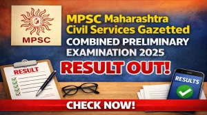 MPSC Maharashtra Civil Services Gazetted Combined Preliminary Examination 2025 Result OUT (Direct Link) - Civil Engineering & Forest Services @mpsc.gov.in