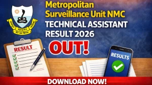 MSU NMC Technical Assistant Result 2026 OUT (Direct Link) - Check Eligible Non-Eligible List @nmcnagpur.gov.in