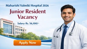 MVH Delhi Junior Resident Recruitment 2026 - Walkin MVH Delhi Junior Resident Recruitment 2026 - Walkin