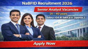 NaBFID Officers (Senior Analyst) Recruitment 2026 Notification Out: Apply Online for 29 Posts